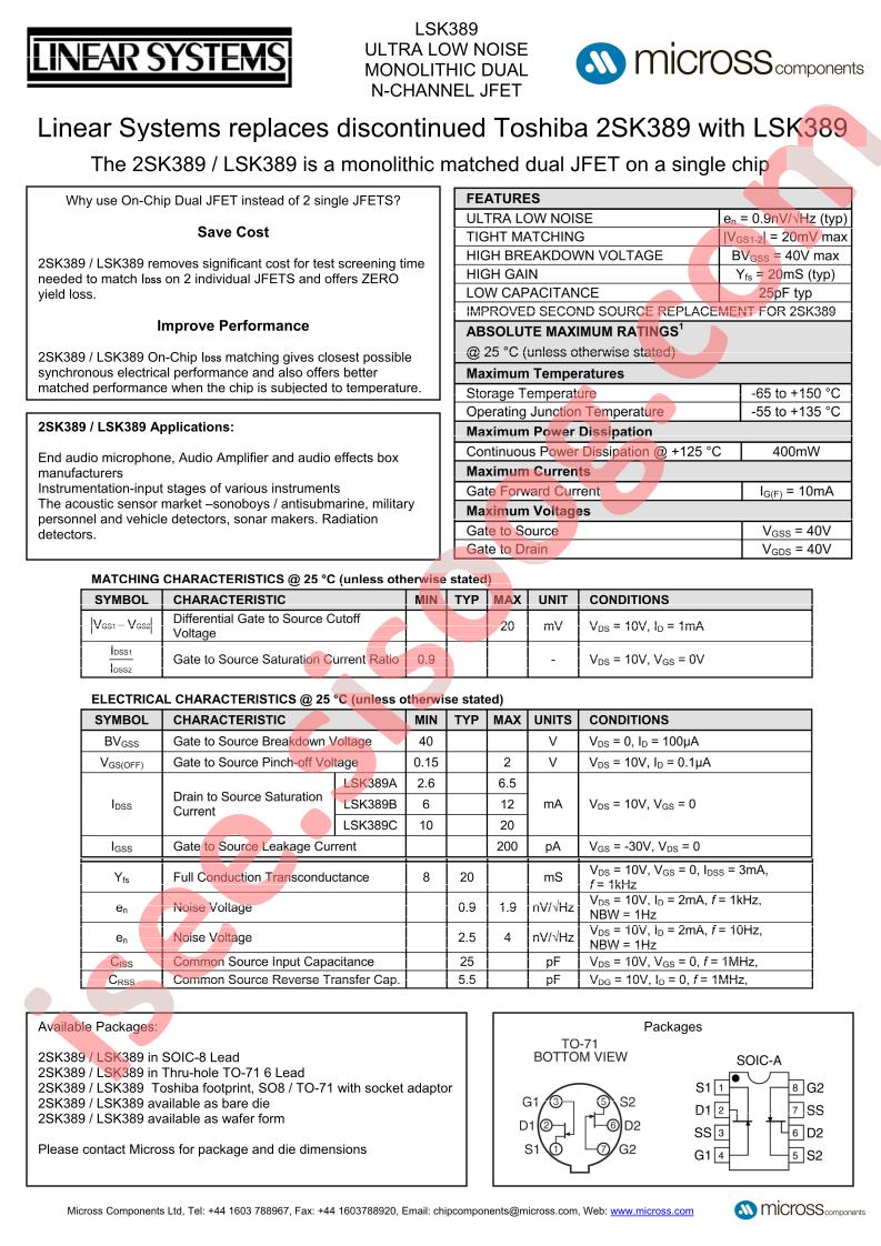 LSK389B_TO-71