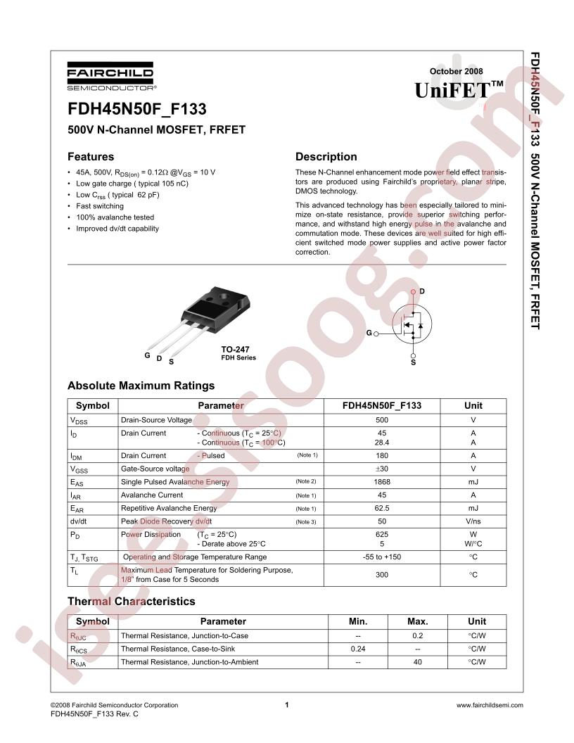FDH45N50F_08