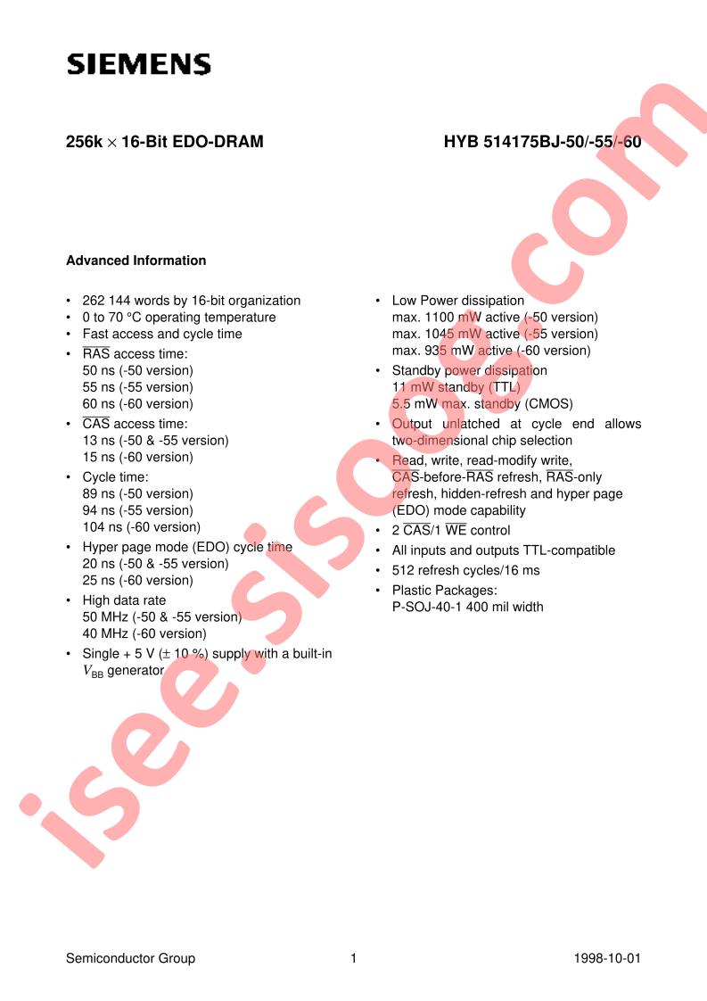 HYB514175BJ-60