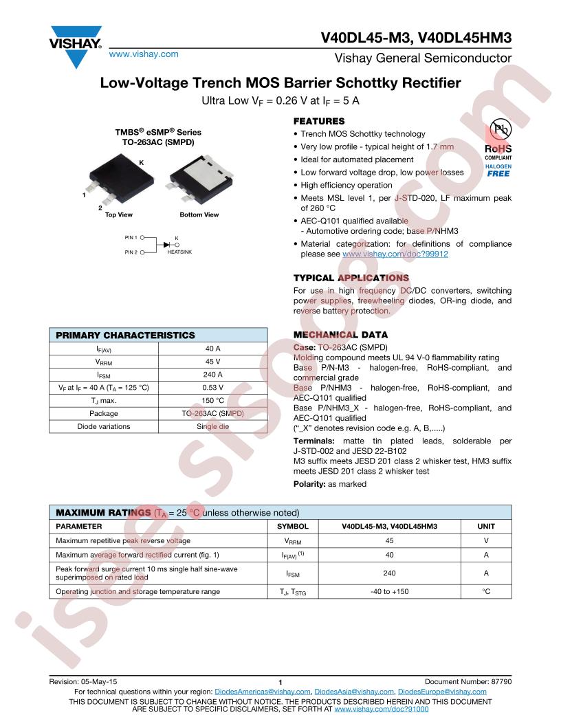 V40DL45HM3