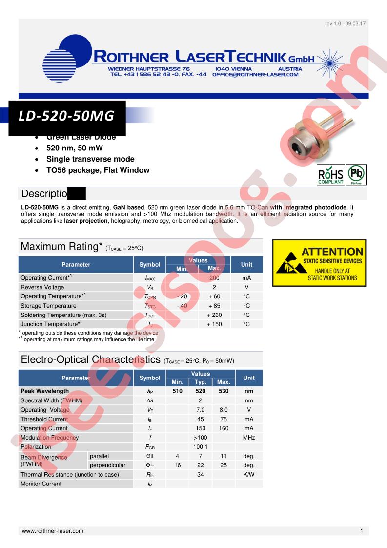 LD-520-50MG