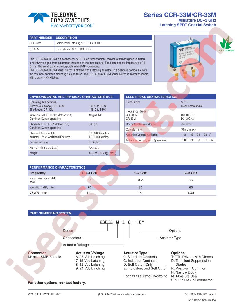 CCR-33MX0-DMS