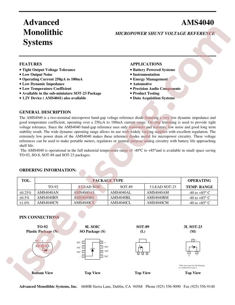 AMS4040AN