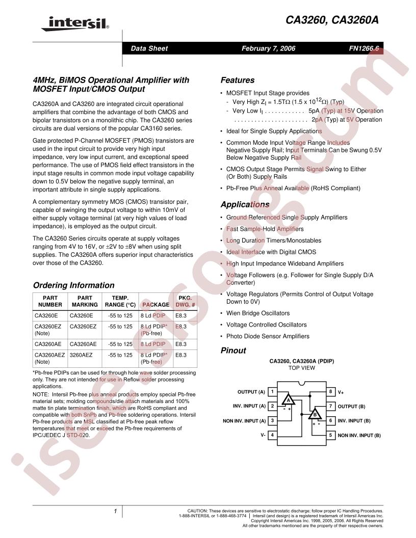 CA3260A
