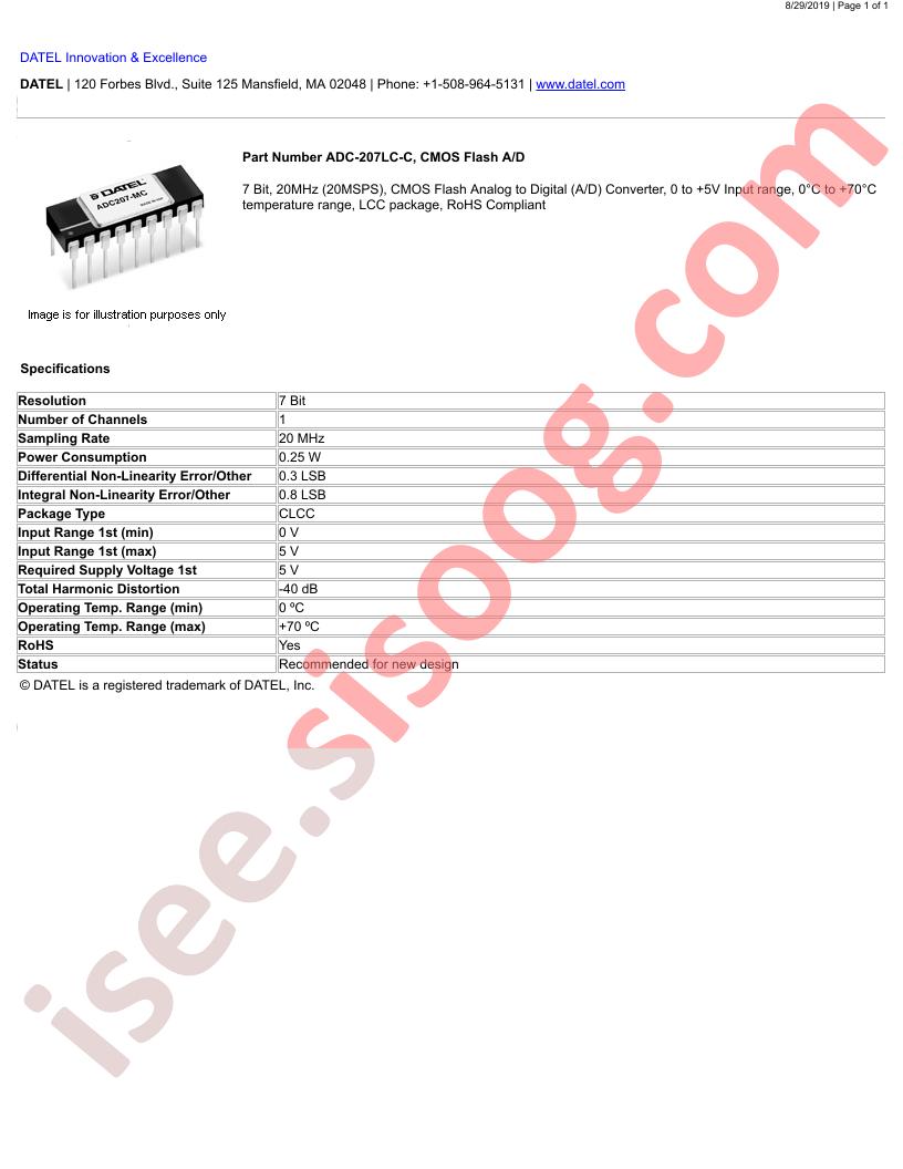 ADC-207LC-C