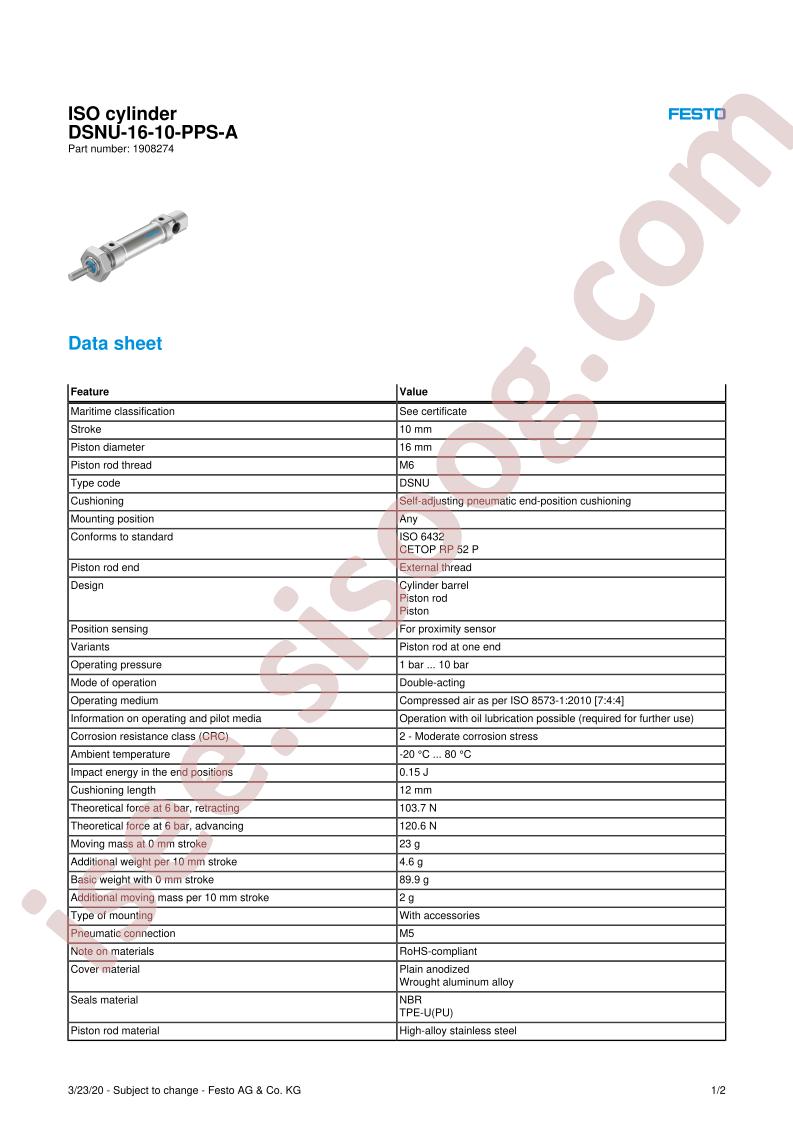 DSNU-16-10-PPS-A