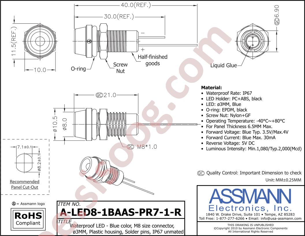 A-LED8-1BAAS-PR7-1-R