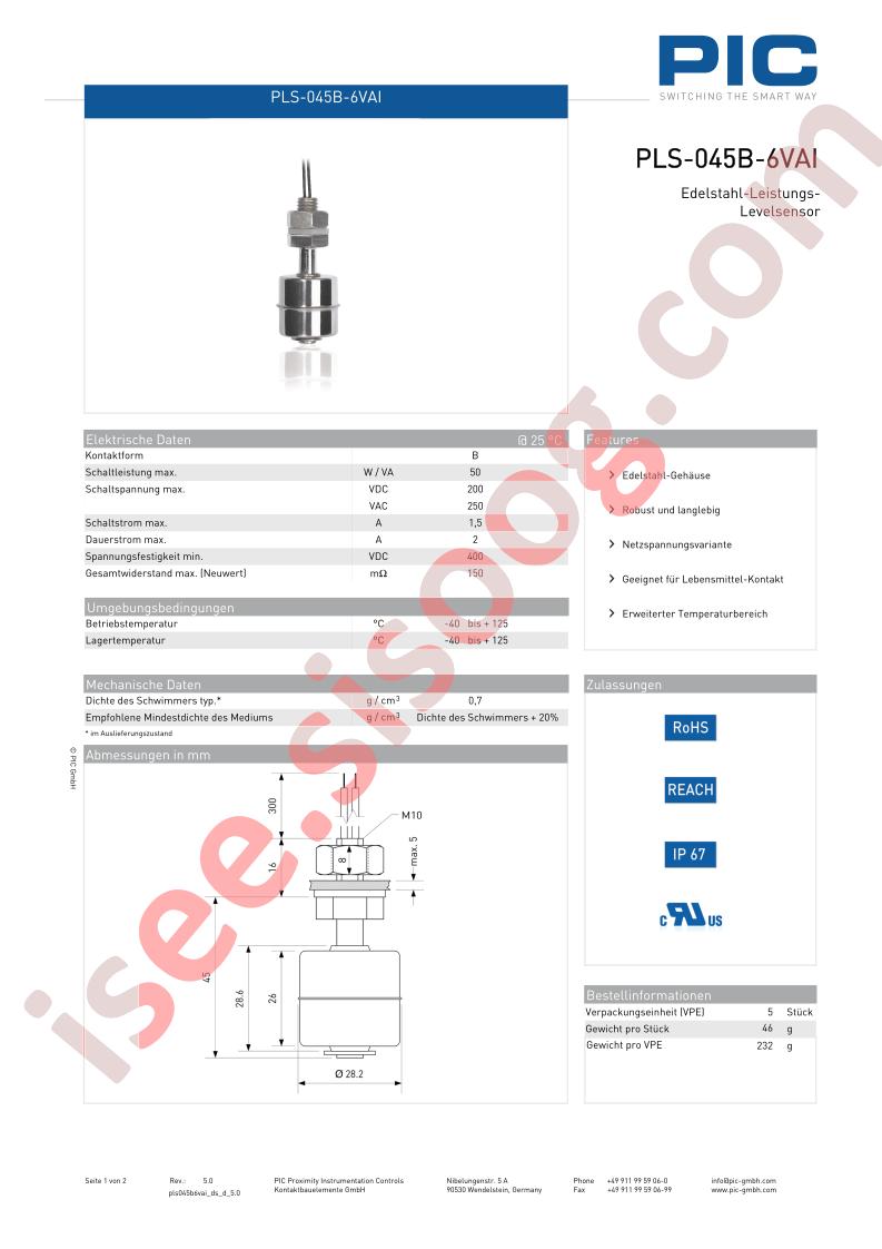 PLS-045B-6VAI