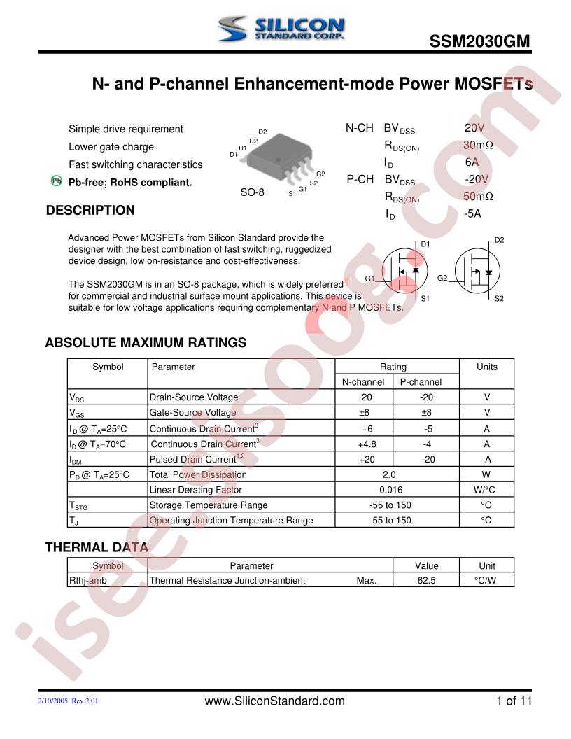 SSM2030GM