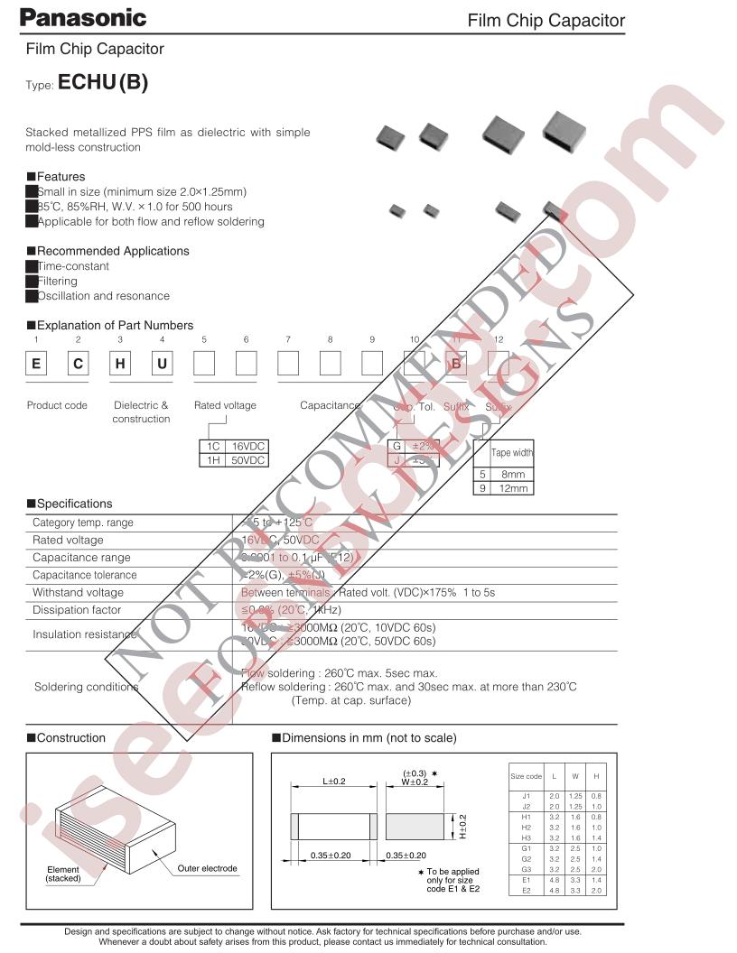 ECH-U1H102GB5