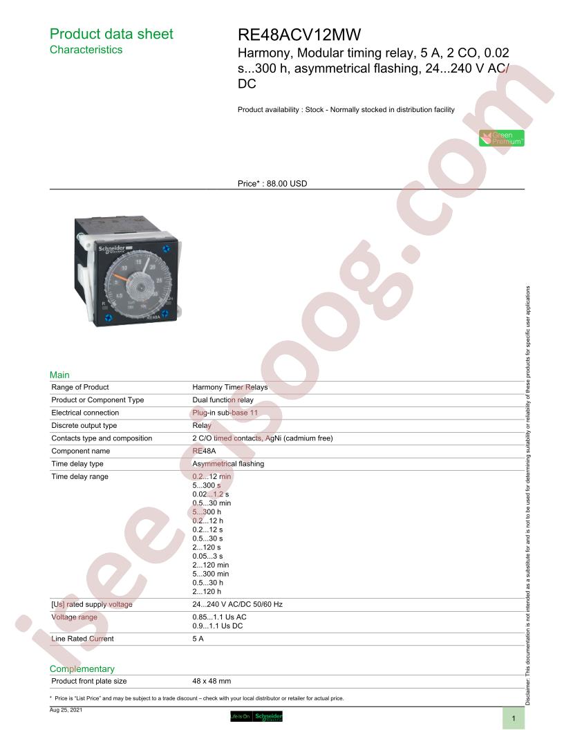 RE48ACV12MW