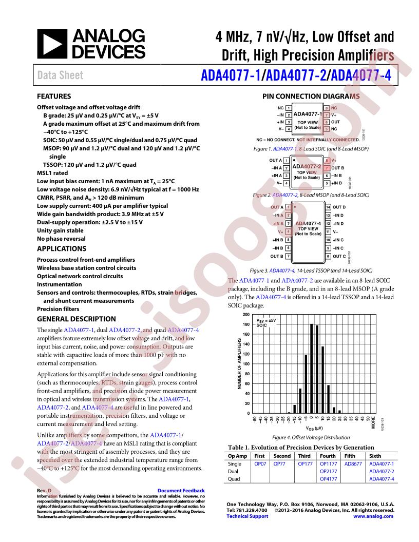 ADA4077-4ARZ-RL