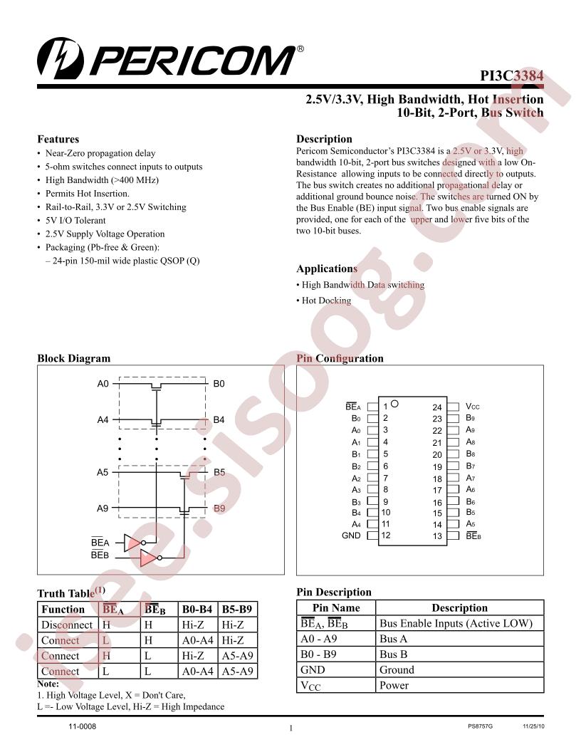 PI3C3384QE