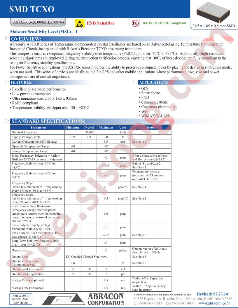 ASTXR-13-26.000MHZ-509764