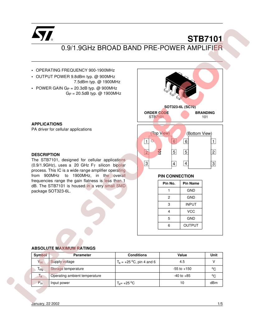 STB7101
