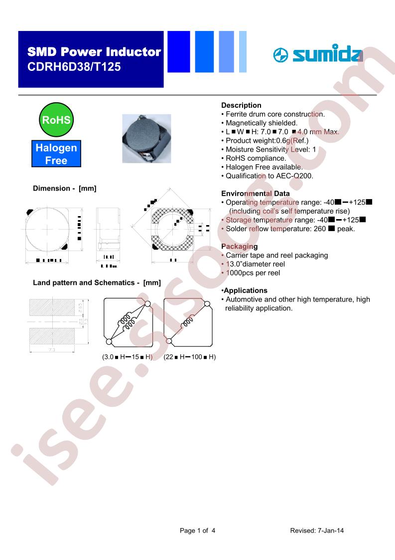 CDRH6D38T125NP-220PC