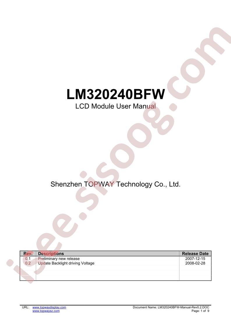 LM320240BFW