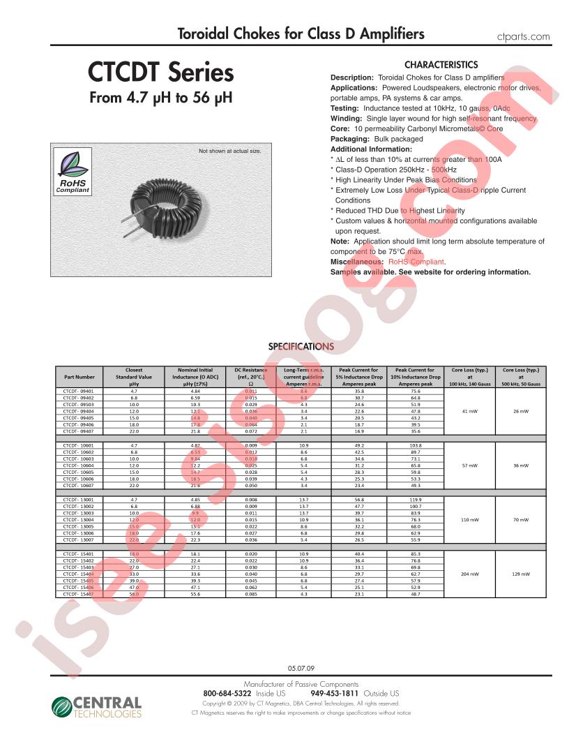 CTCDT-13001