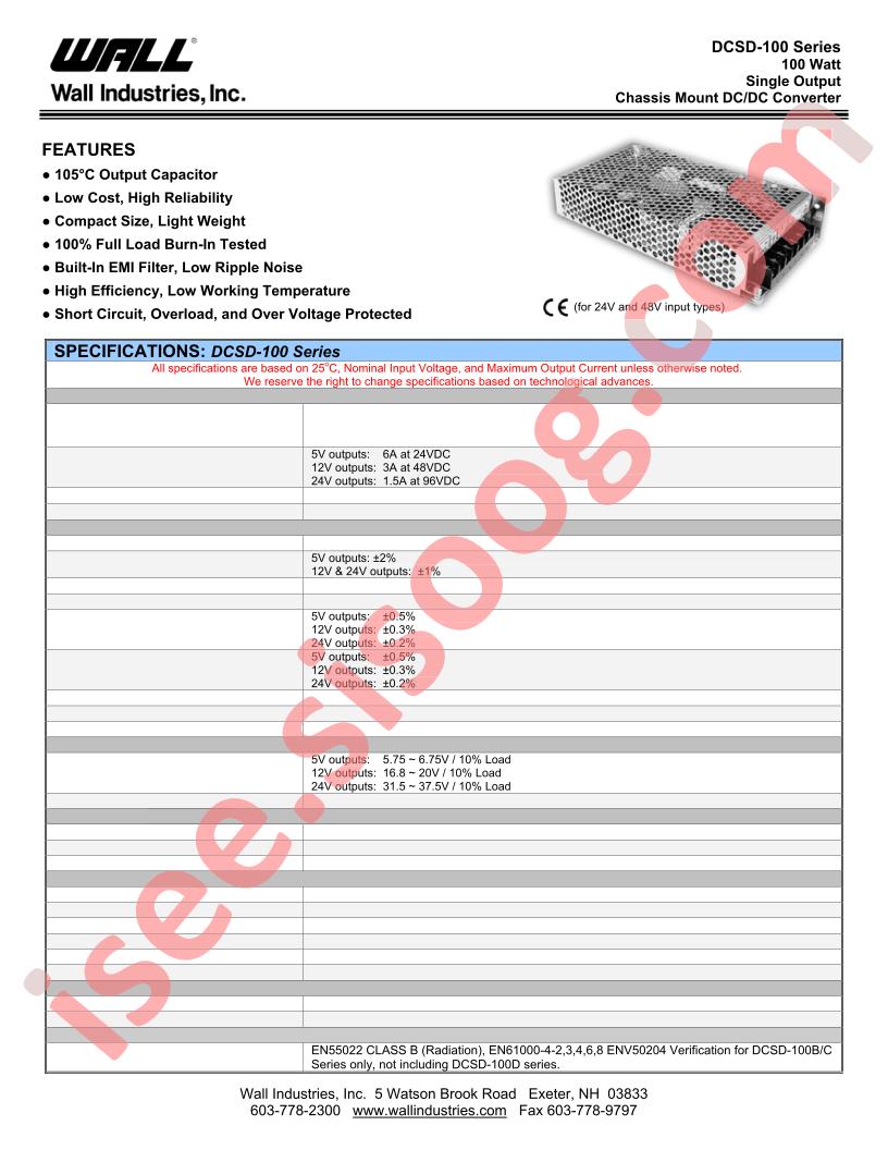 DCSD-100B-5