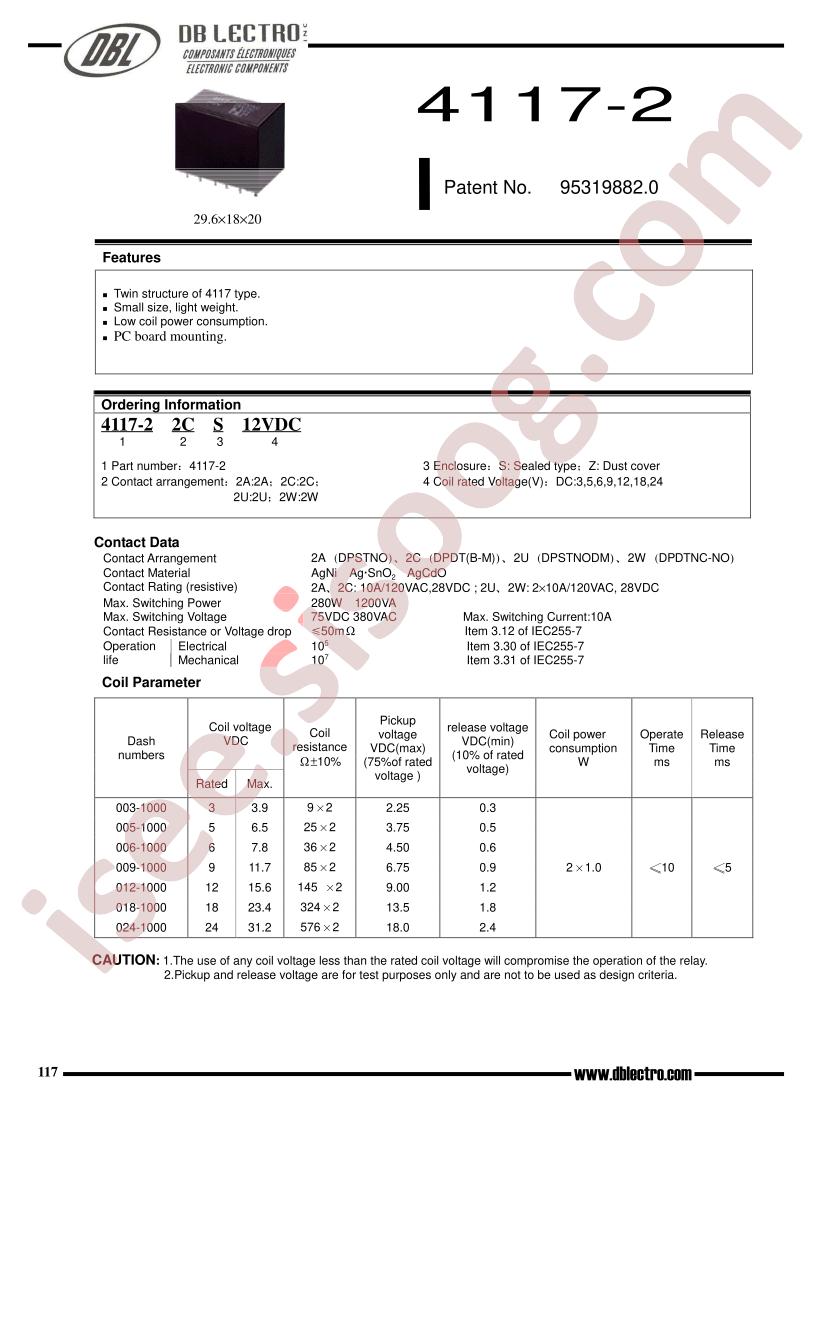 4117-22AZ12VDC