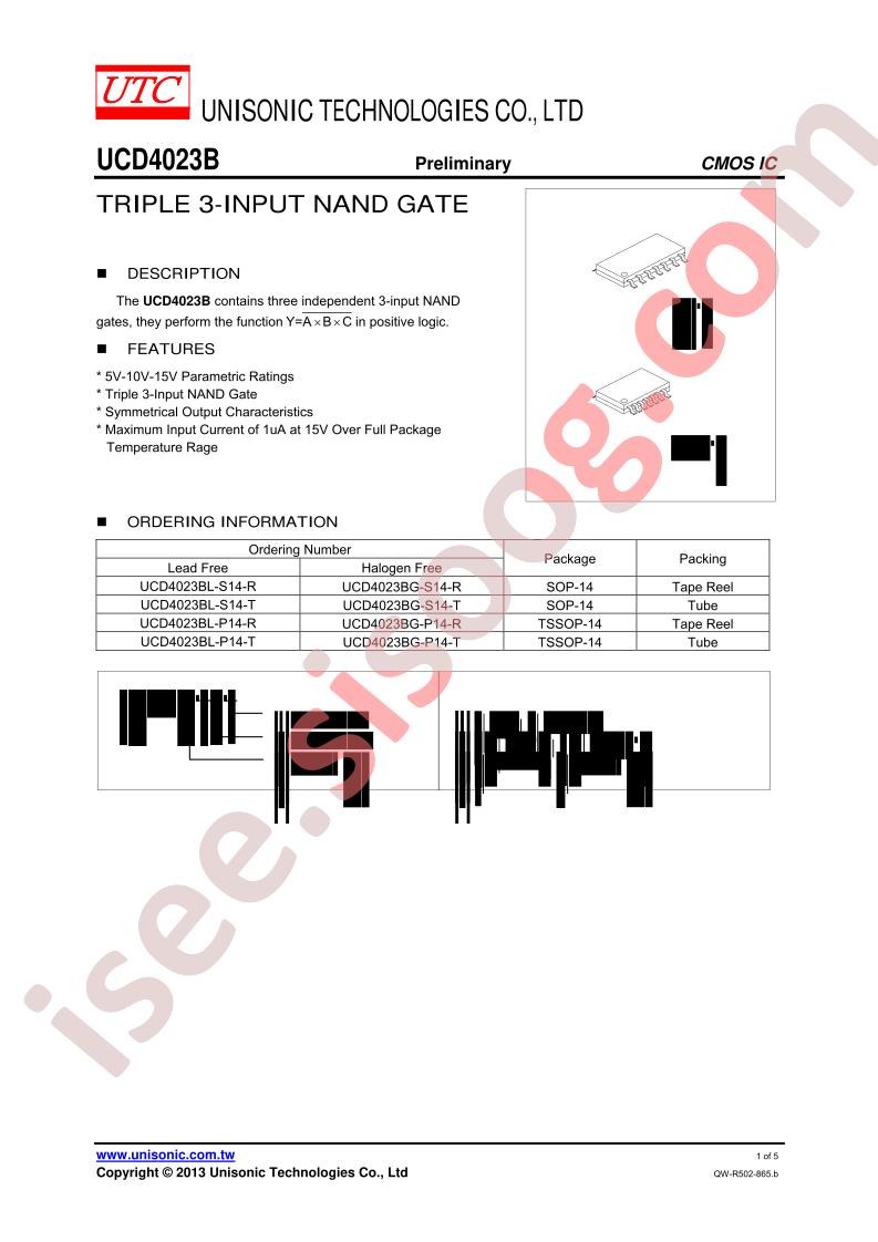 UCD4023BL-S14-R