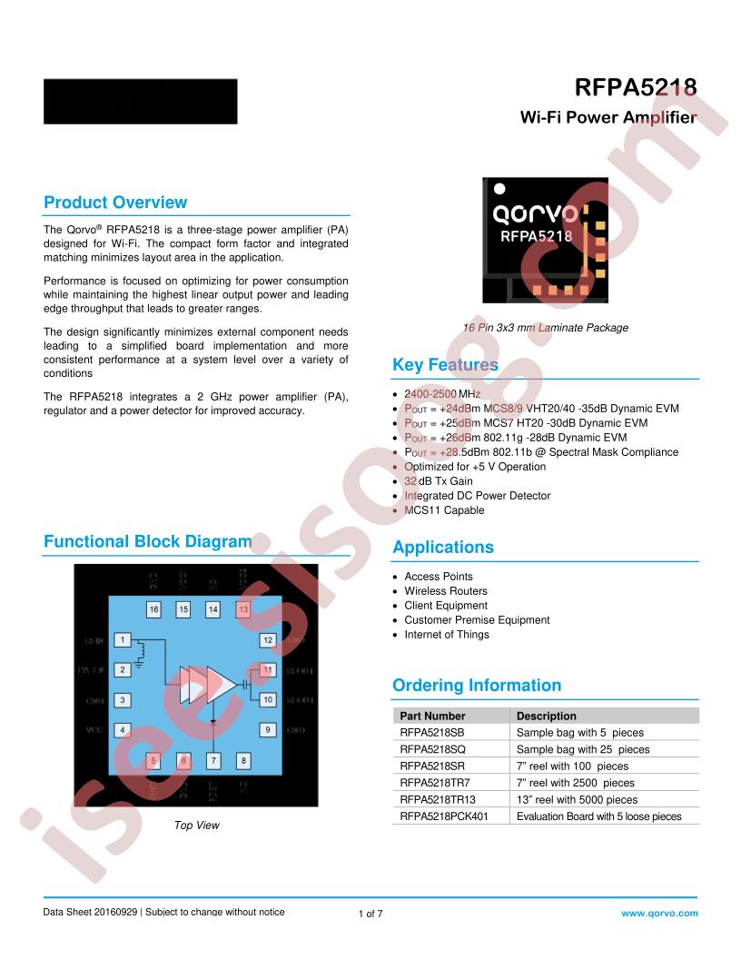 RFPA5218