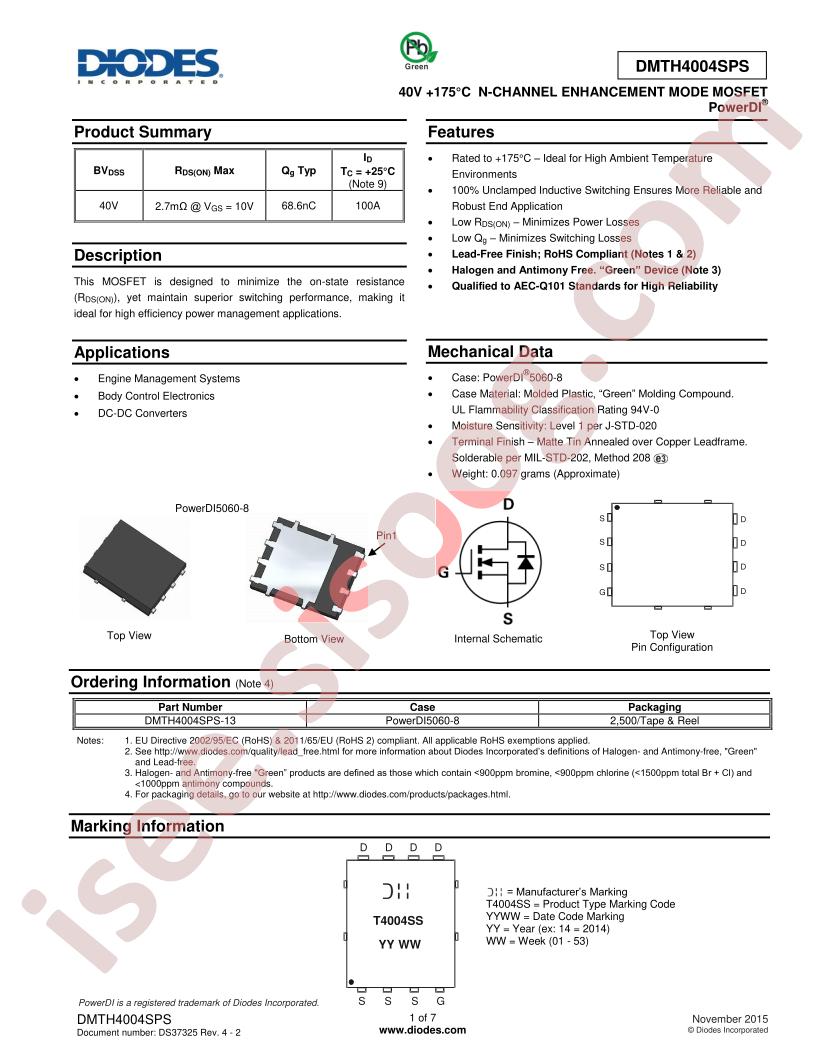 DMTH4004SPS-13