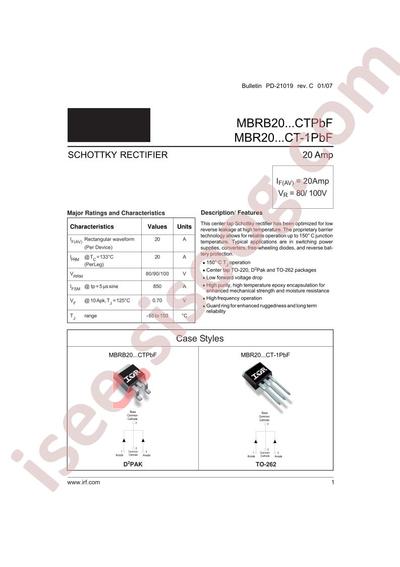 MBRB20100-1PBF