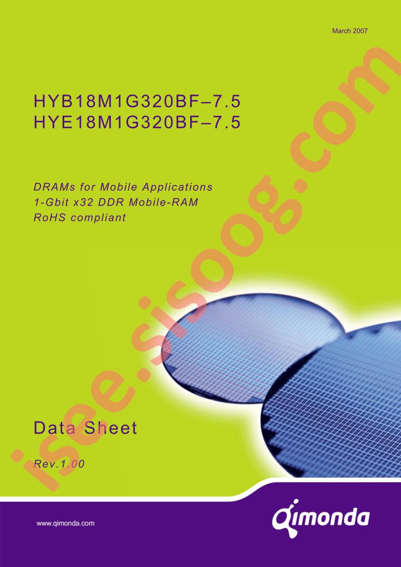 HYB18M1G320BF