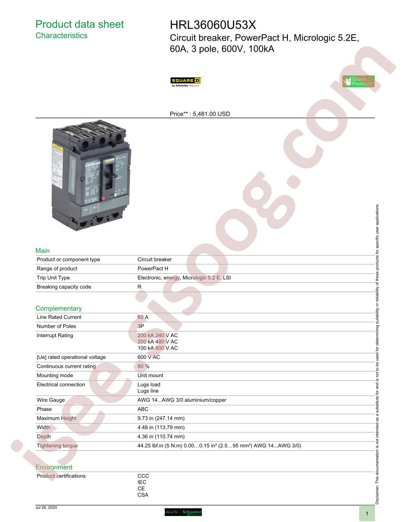 HRL36060U53X