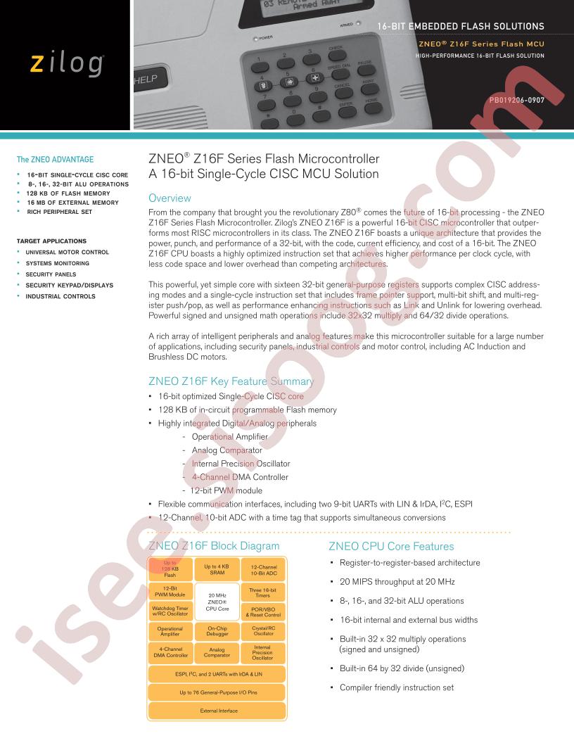 Z16F2810AG20AG