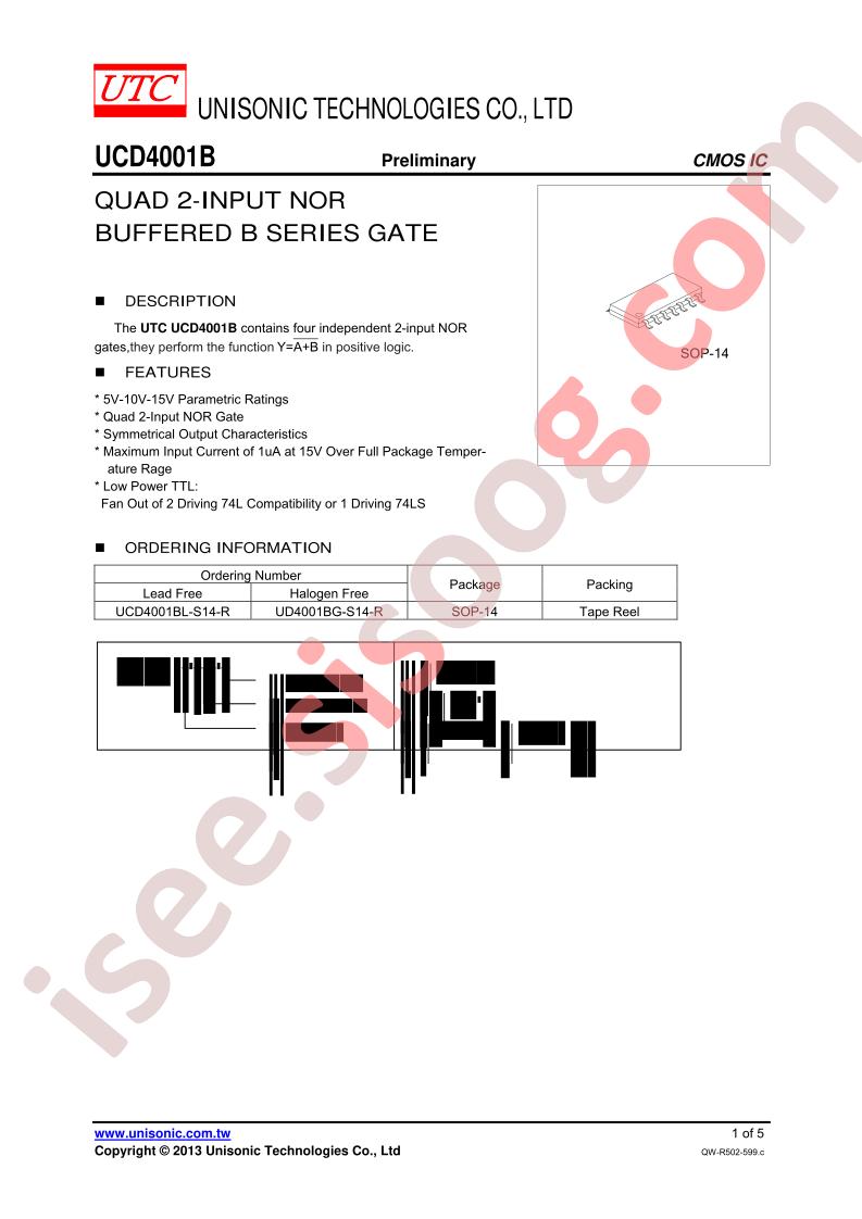 UCD4001B