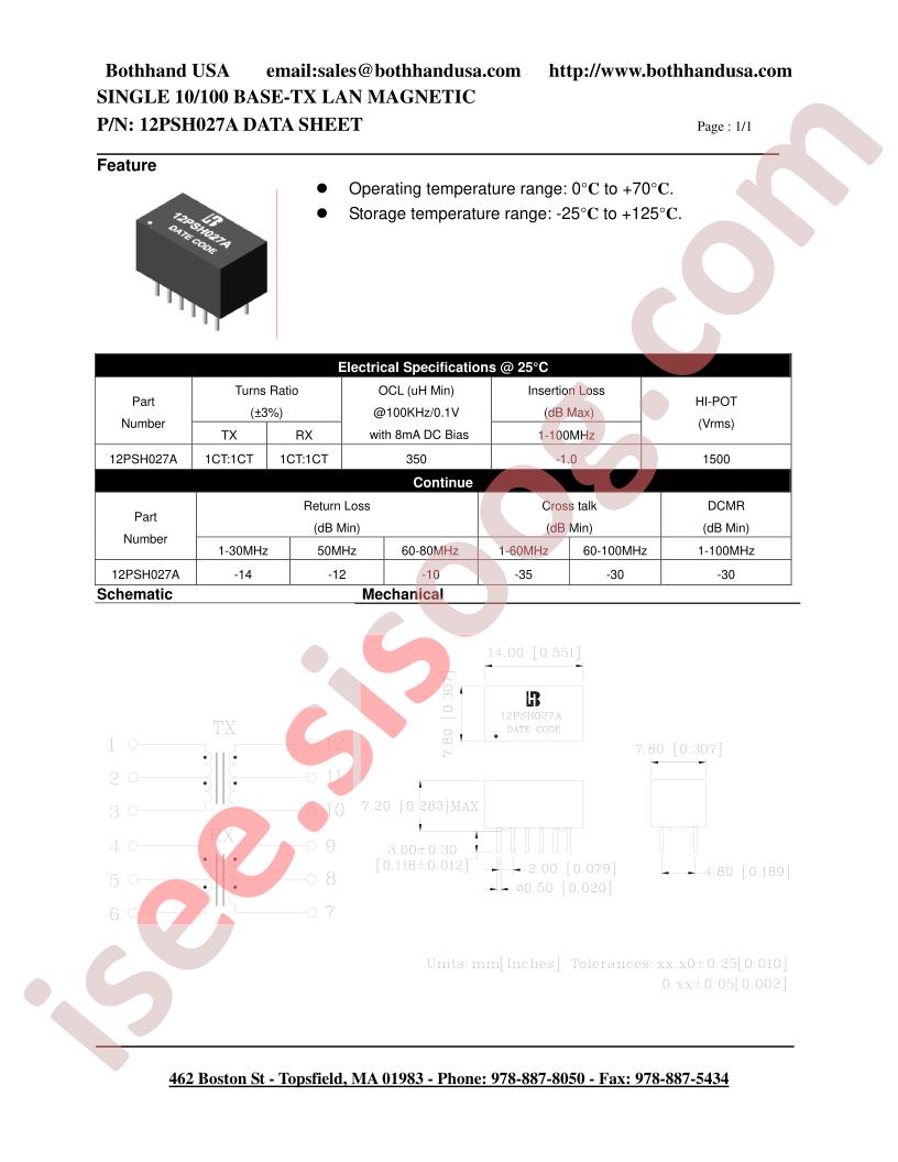 12PSH027A