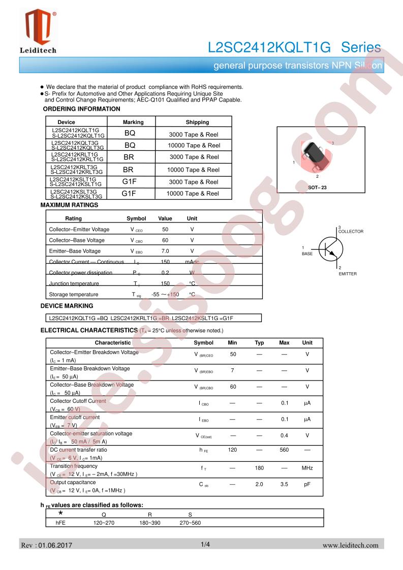 L2SC2412KRLT3G