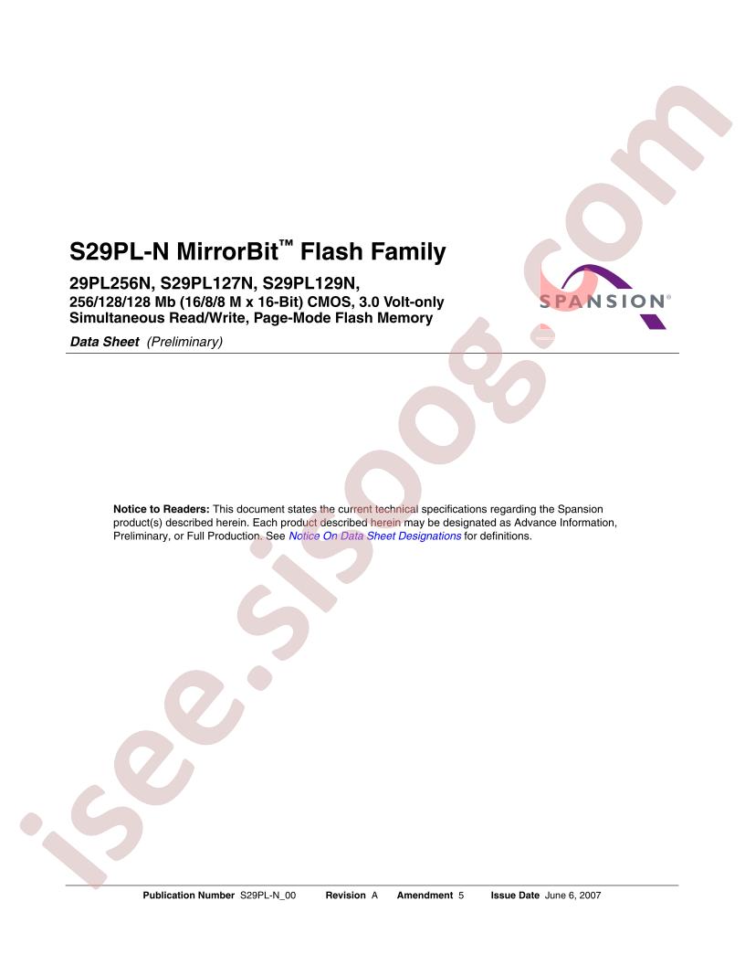 S29PL127N70GAW000