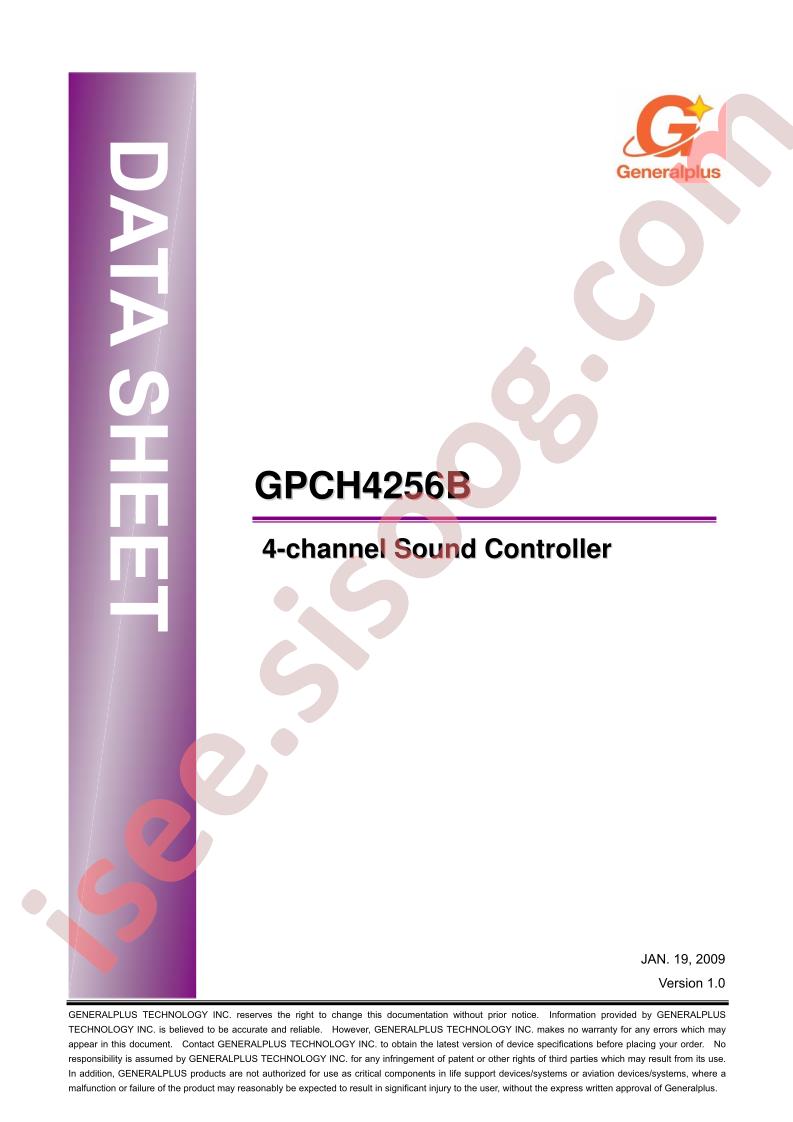 GPCH4256B-NnnV-QL09x