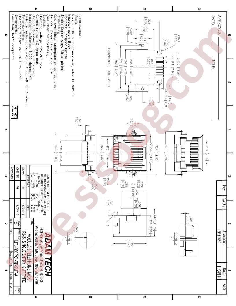 MTJ-88CPX1-RF-SMT-A