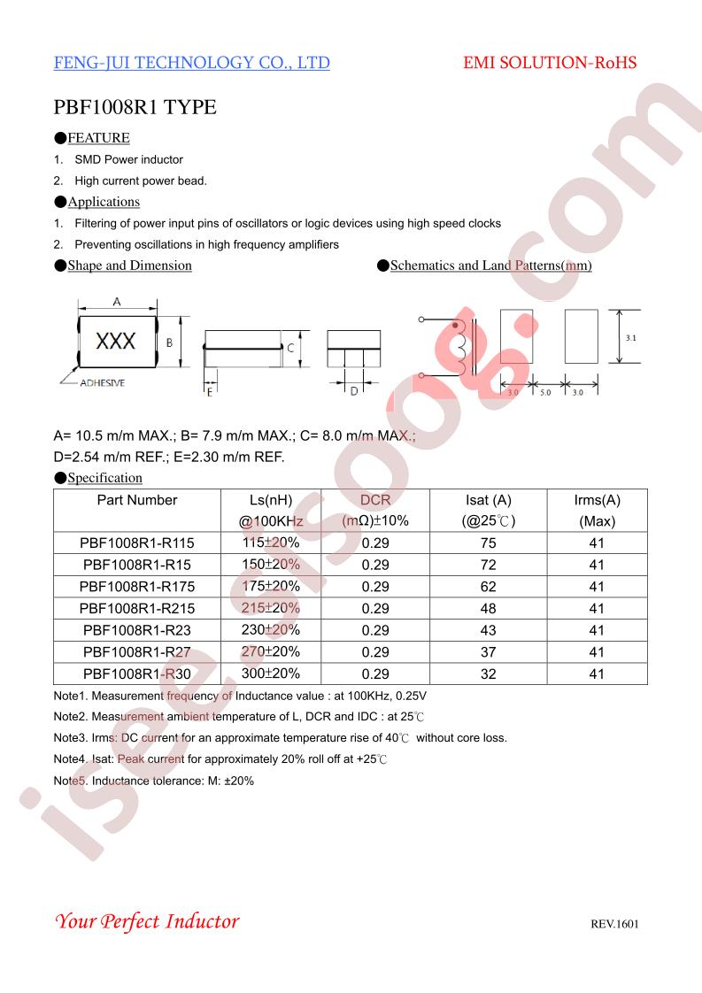 PBF1008R1-R15