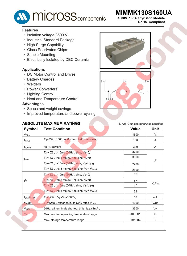 MIMMK130S160UA