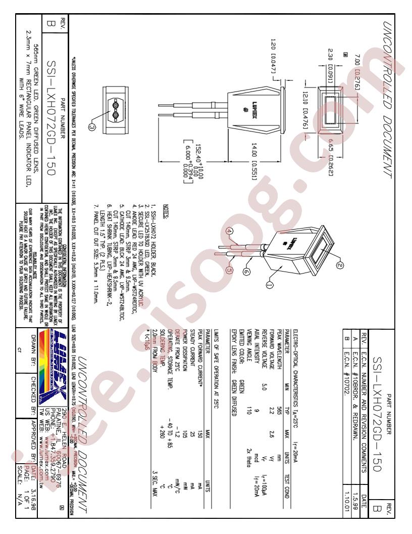 SSI-LXH072GD-150