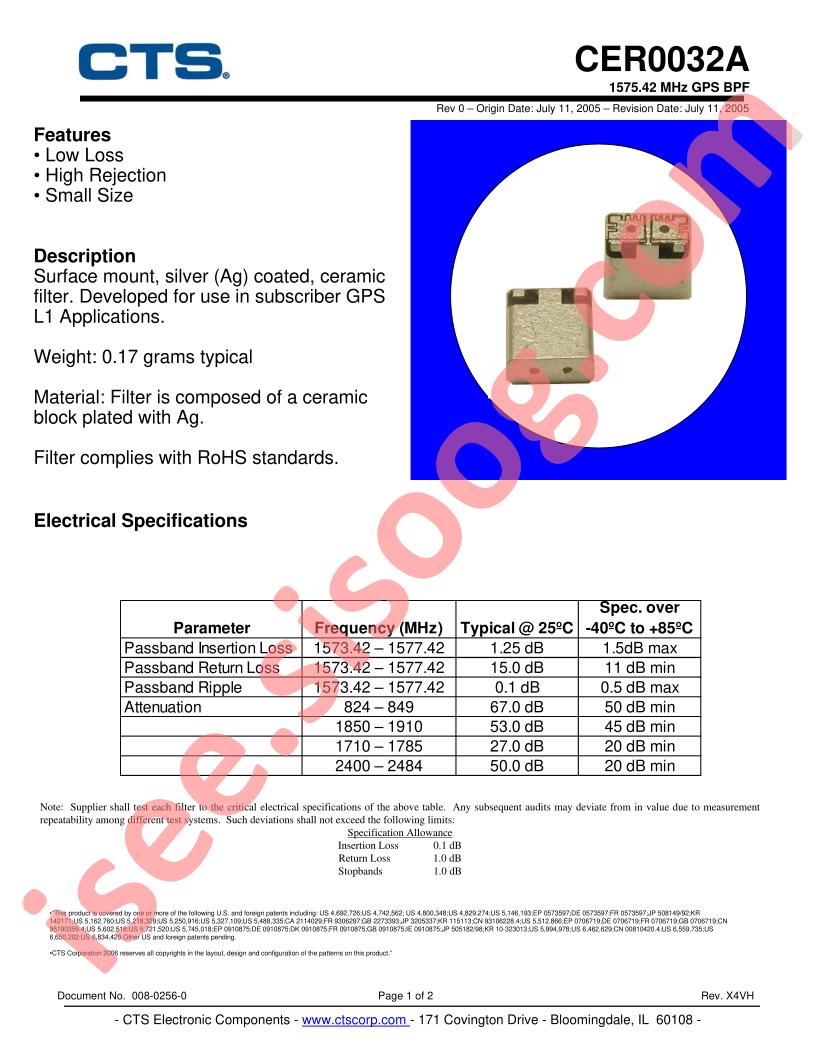 CER0032A