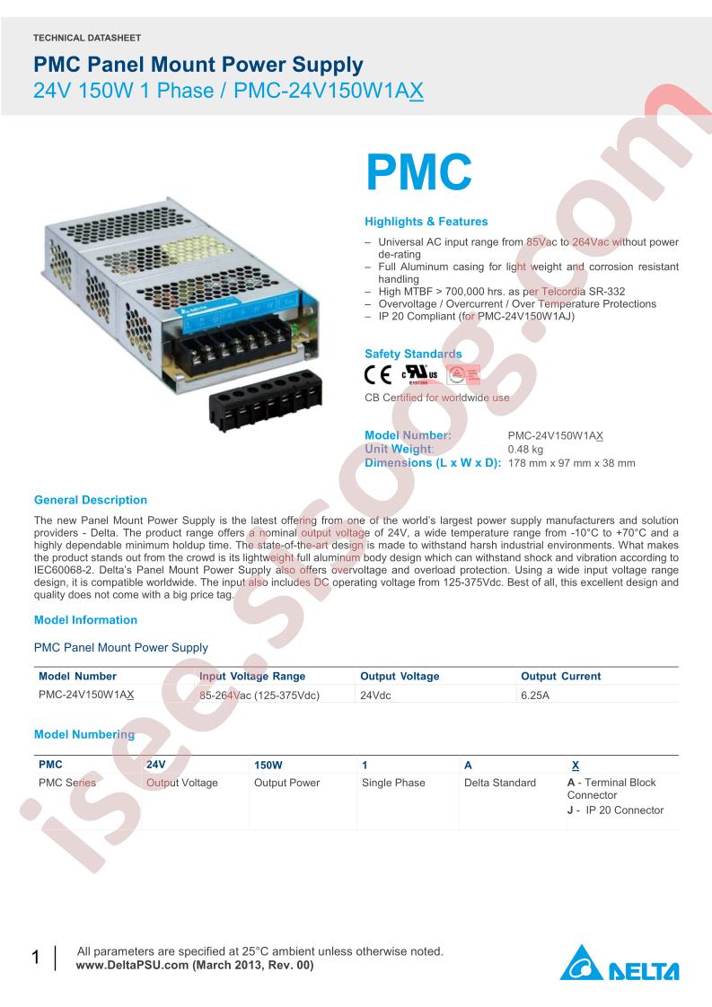 PMC-24V150W1AJ