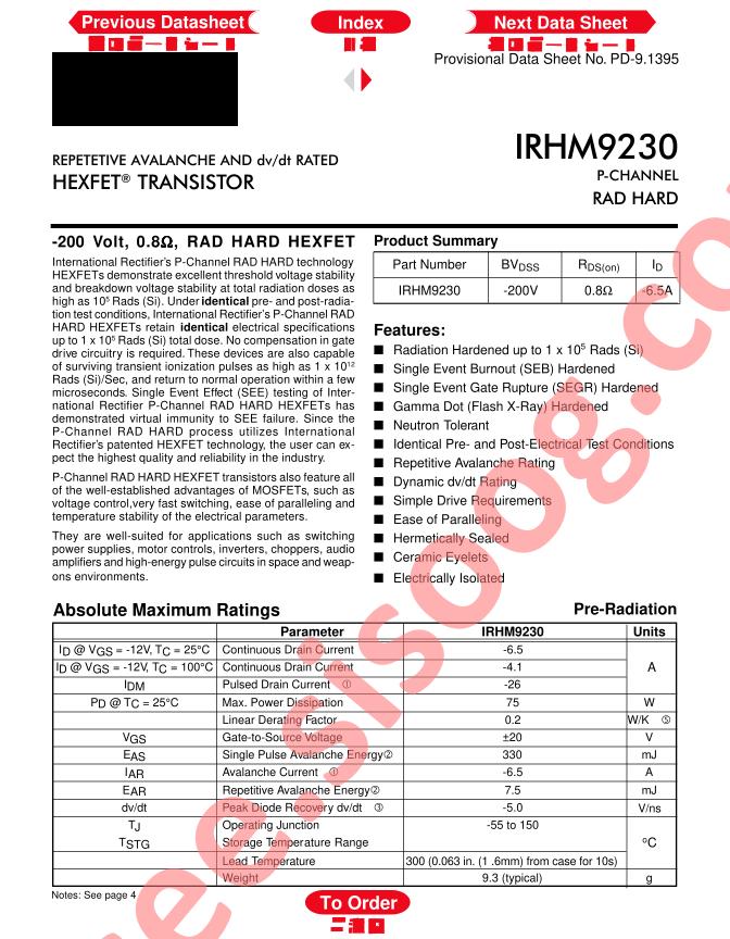 IRHM9230