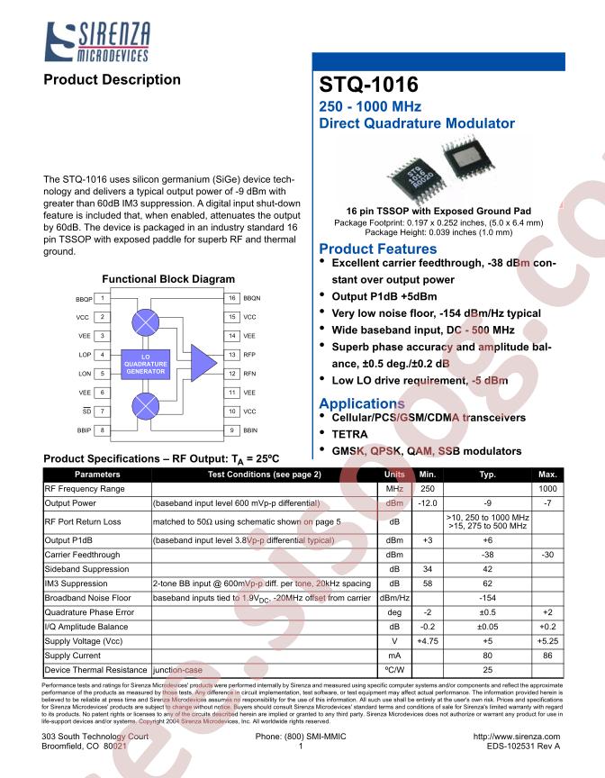 STQ-1016