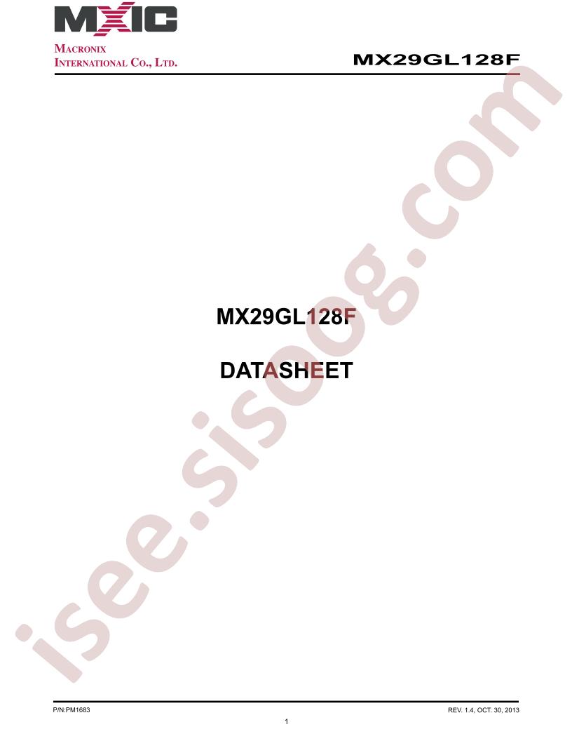 MX29GL128F