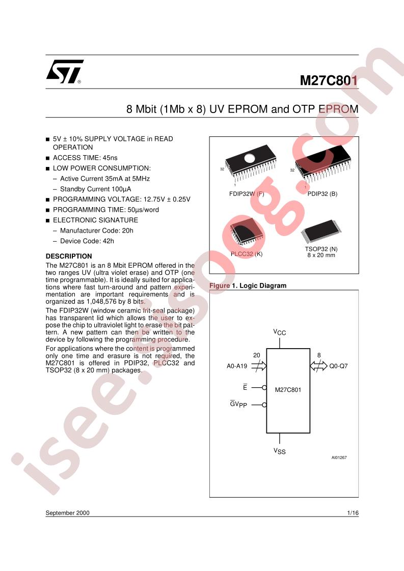 M27C801-120F1TR