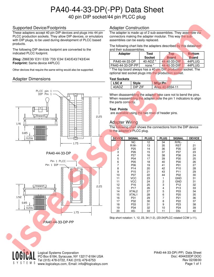 PA40-44-33-DP