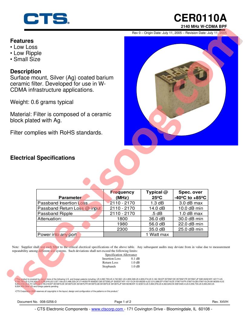 CER0110A