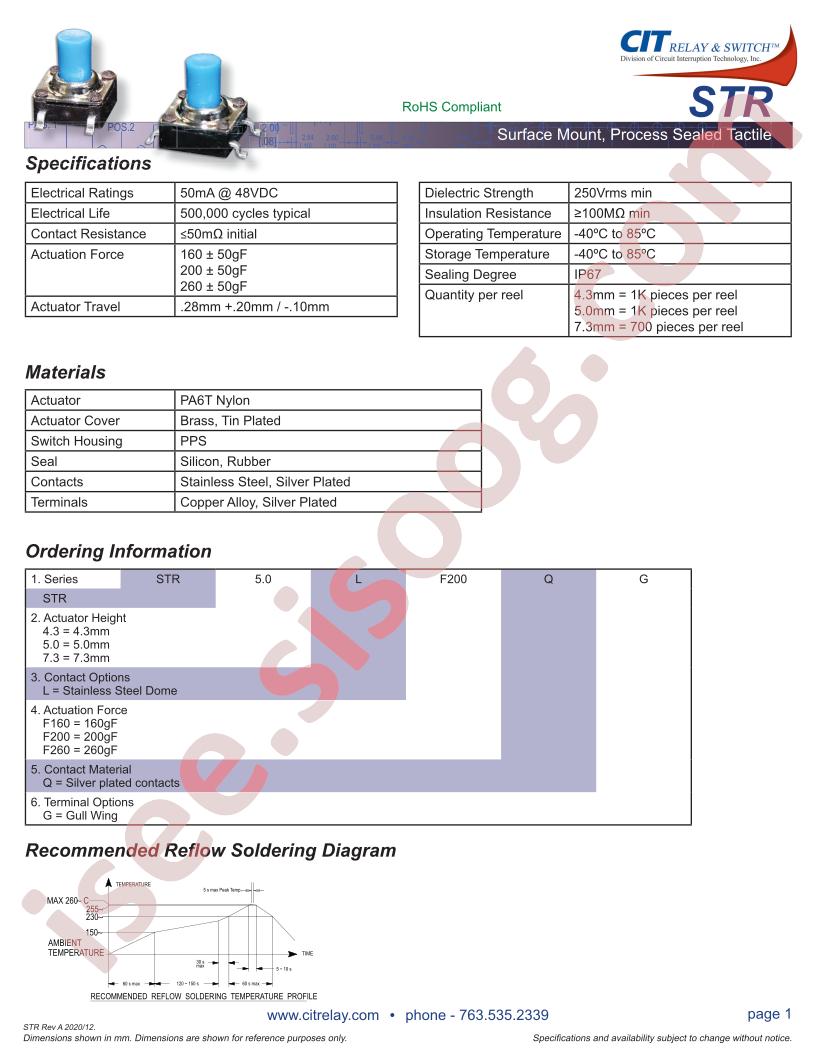 STR5.0LF260QG
