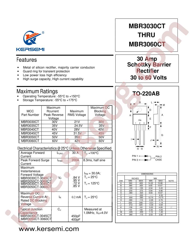 MBR3030CT